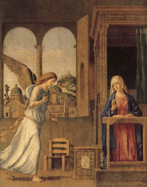 CIMA da Conegliano Annunciation oil painting image